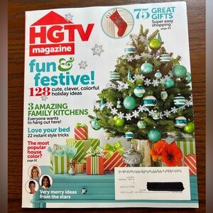 HGTV Holiday issue. December 2012.
